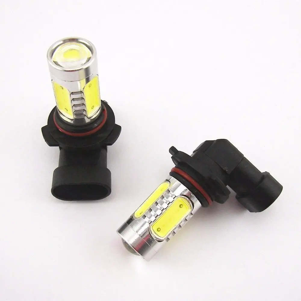 

2x9006 HB4 9005 HB3 H8 H11 H10 P13W H16EU чипы CREE светодиодный плазменный проектор дневные ходовые противотумансветильник 7,5 Вт DRL COB SMD