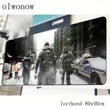 Tom clancy s The Division mousepad 800x400x3mm gaming mouse pad gamer mat Fashion game computer desk