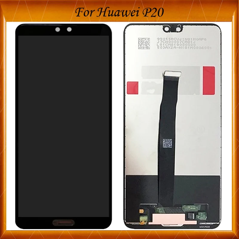 

For Huawei P20 LCD Display Touch Screen Digitizer Assembly EML L29 L22 L09 AL00 Working Well For Huawei P20 LCD Replacement