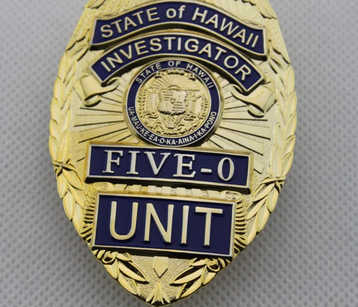 Klassische Hawaii Funf O Einheit Zustand Von Hawaii Investigator Jack Herr Replica Film Prop Pin Abzeichen Aliexpress Home Garden