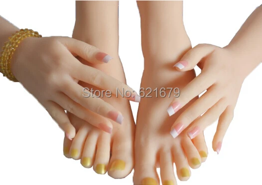 Fast shipping Solid Silicone female Hands font b Sex b font font b Doll b font