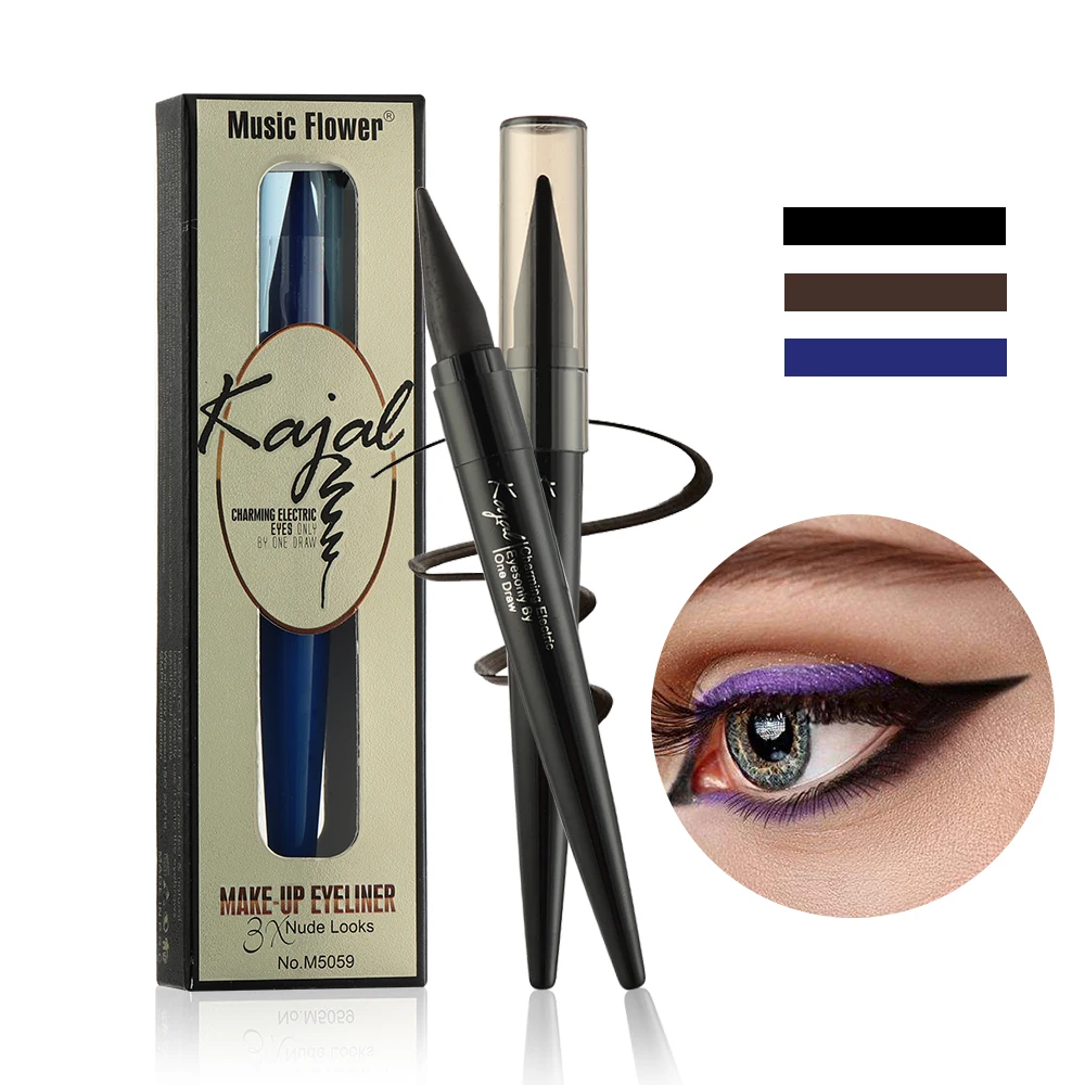 

1PC New Longlasting Waterproof Eyeliner Matte Eye Makeup Beauty Tools Quick Drying Smudge-proof Eyeliner Pencil Black/Blue/Brown