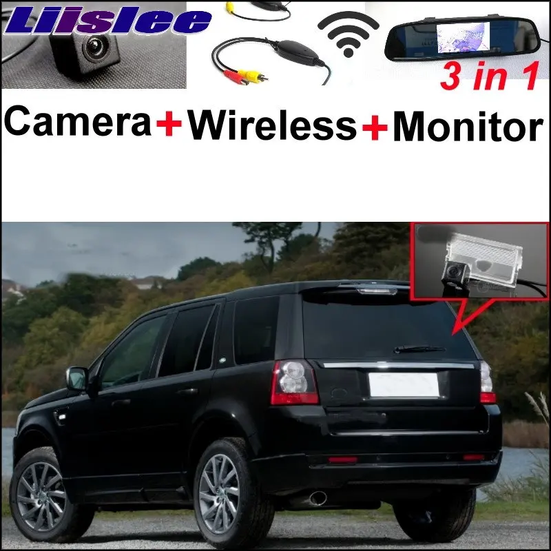 

Liislee Special Rear View Camera + Wireless Receiver + Mirror Monitor Parking System For Land For Rover Freelander 2 2006~2015