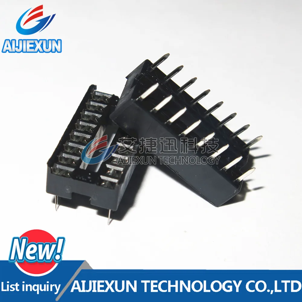 100Pcs IC socket 16 pin IC & Component Sockets New and original in