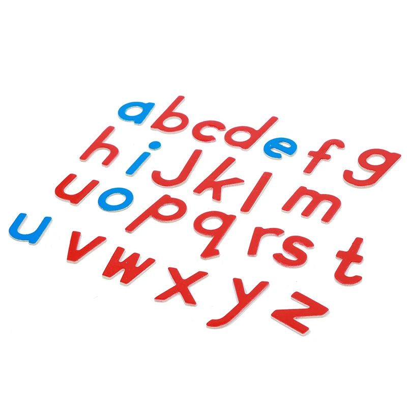 

Alphabet Toy Montessori Wooden Movable Alphabets Letter Toy Preschool Early Education Gift for Kids 2~7 Years Old