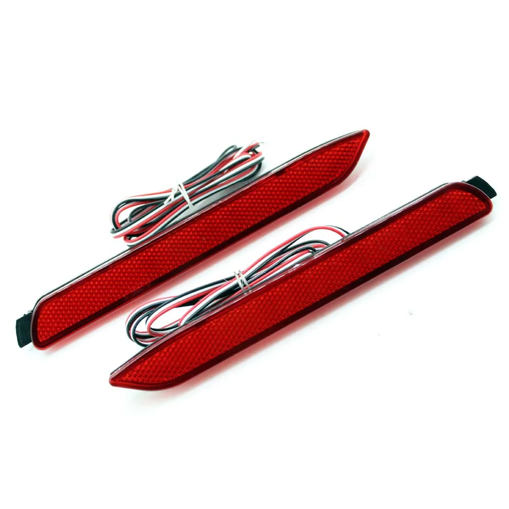 LED Rear Bumper Reflector Light for Toyota Reiz WISH Harrier 2010 Car