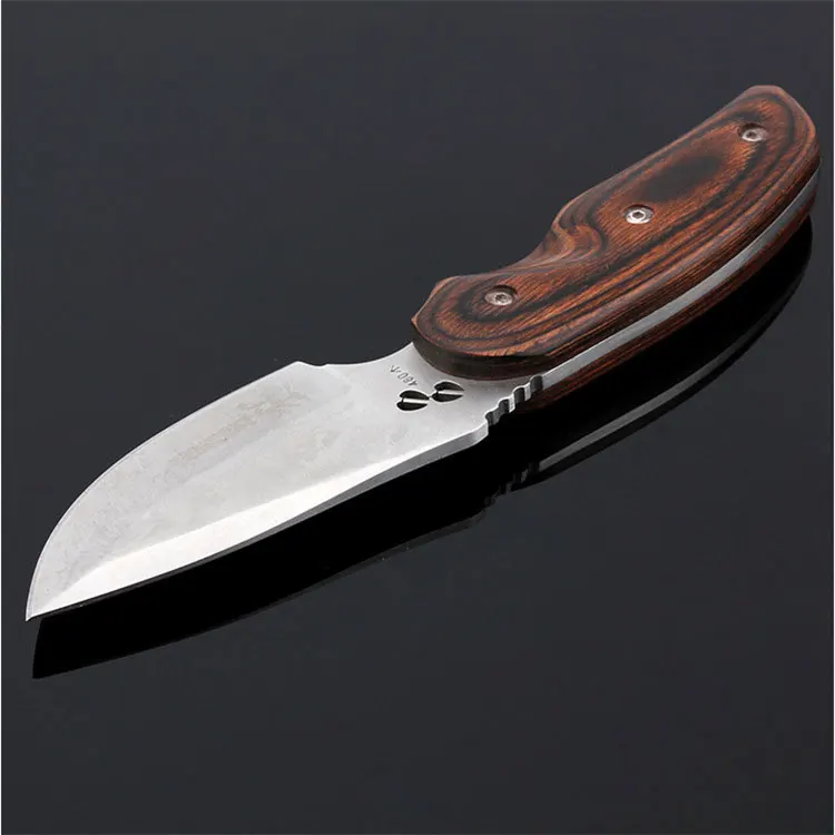 Binoax Multifunction Straight EDC Survival Hunting Knife Outdoor Camping Tools with Bag
