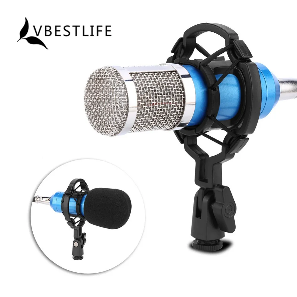 VBESTLIFE Condenser Microphone Audio Recorders Music Sound Recording