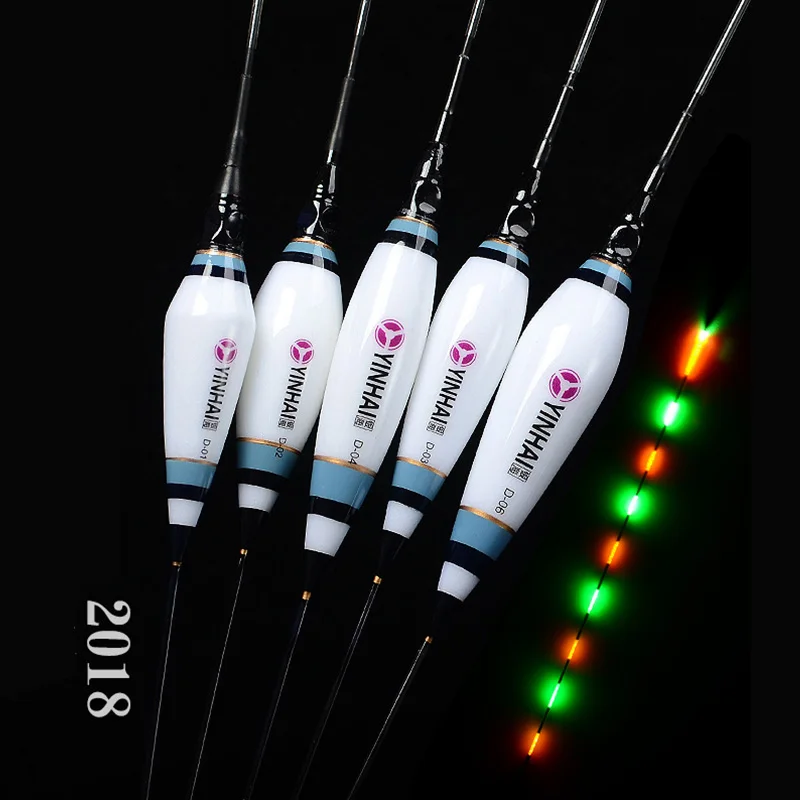 WLPFISHING Brand New Fishing Floats Luminous Floats Night Light Fishing Best Choise Nano Plastic Material Fishing Bobbers Gifts