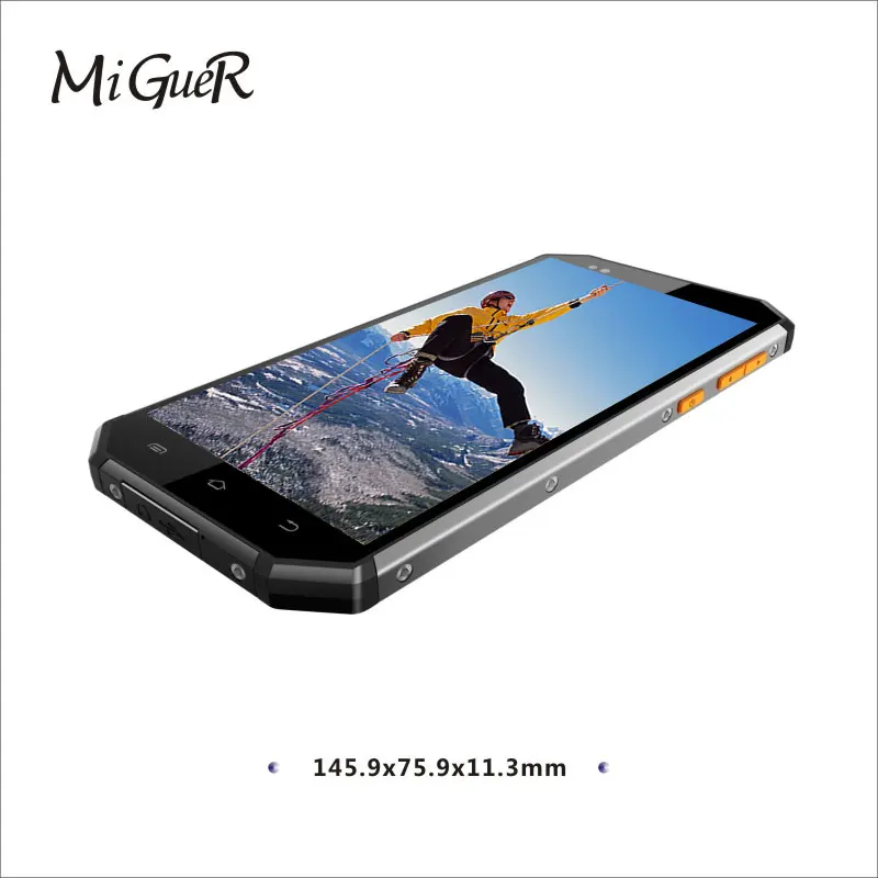 Оригинальный E & L S50 IP68 Водонепроницаемый 4G LTE мобильный телефон Android 6 0 MT6753