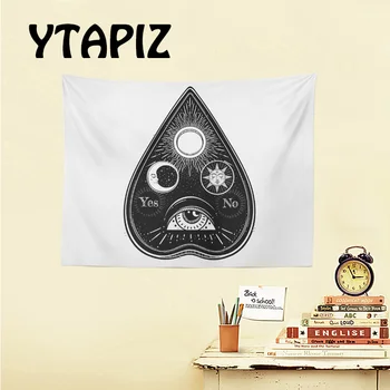 

Character Eyes Hand Blanket Moon Stars Sun Geometry Round Magic Wand Key Decoration Tapestry Farmhouse Living Room Wall Hanging