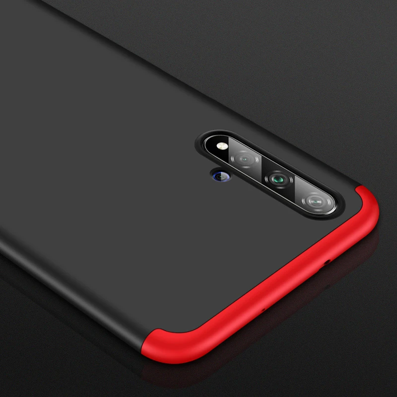 Роскошный оригинальный чехол для Huawei Honor 20 Pro полное защитное кольцо магнетизм ПК