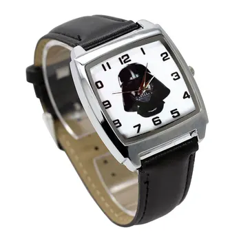 

Fashion life waterproof pass children's watch personality square big dial small boy quartz leather clock girl casual Wrist Watch