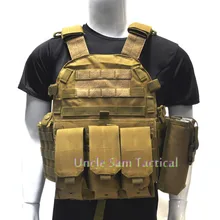 Жилет в Военном Стиле Molle военный Пейнтбол Охота игры страйкбол W/M4 мешок жилет боевой снаряжение