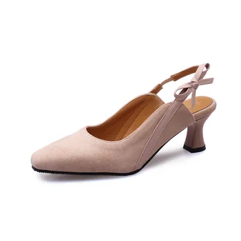 

Fashion sandals 2019 spring and summer new products with square head size code 28-46 Baotou women's shoes tide