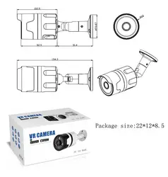 Ip-камера 960 P HD Email Alert Обнаружение движения Наблюдение CCTV открытый