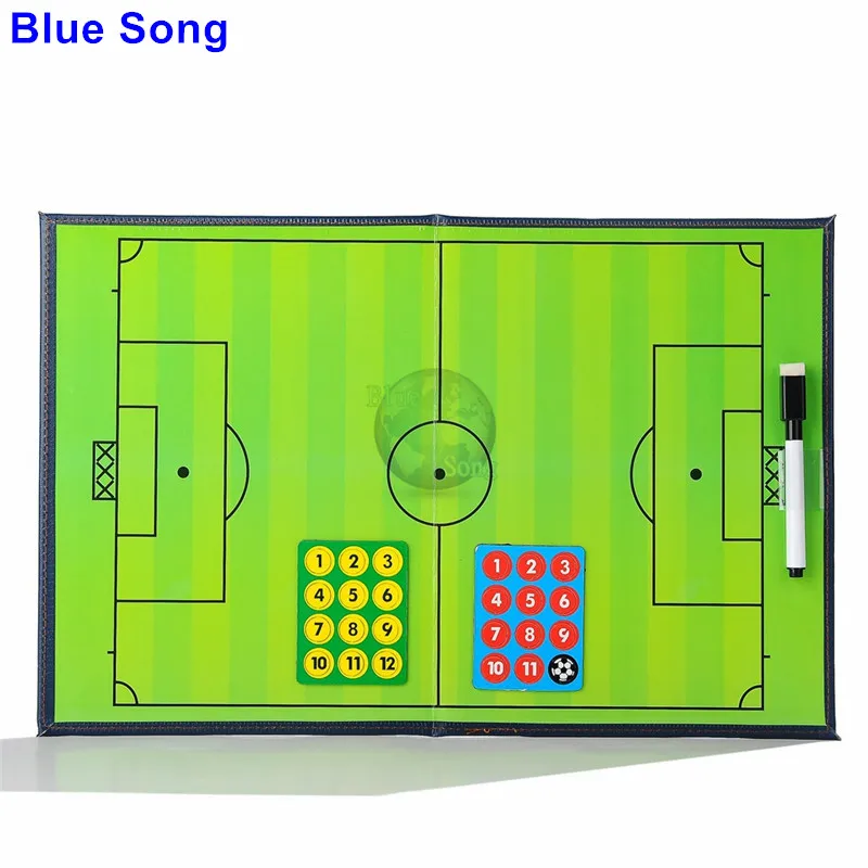 2ps Magnetic Football Tactics Board Coaching Tactic Training Board with Pen X9P9 