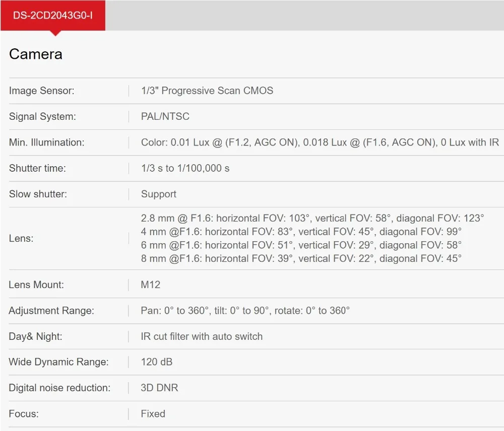 Hikvision IP камера DS-2CD2043G0-I 4MP ИК фиксированная пуля сетевая камера P2P CCTV POE, 1080P(замена ds-2cd2042wd-i) 10 шт./лот