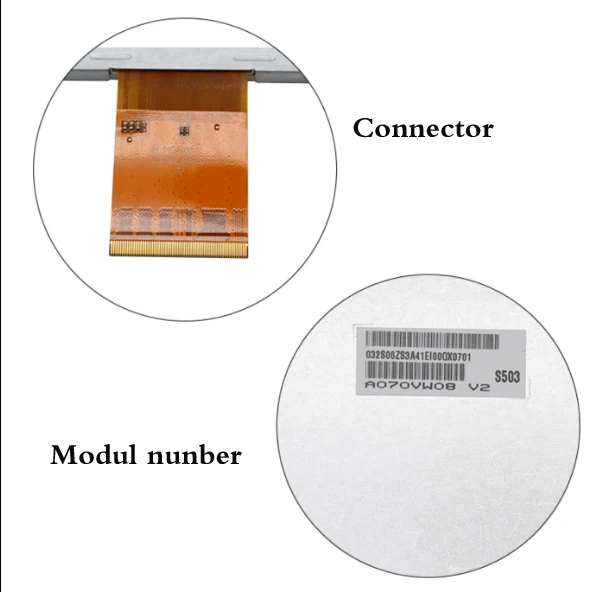 Для " Gps ЖК-экран A070VW08 V2