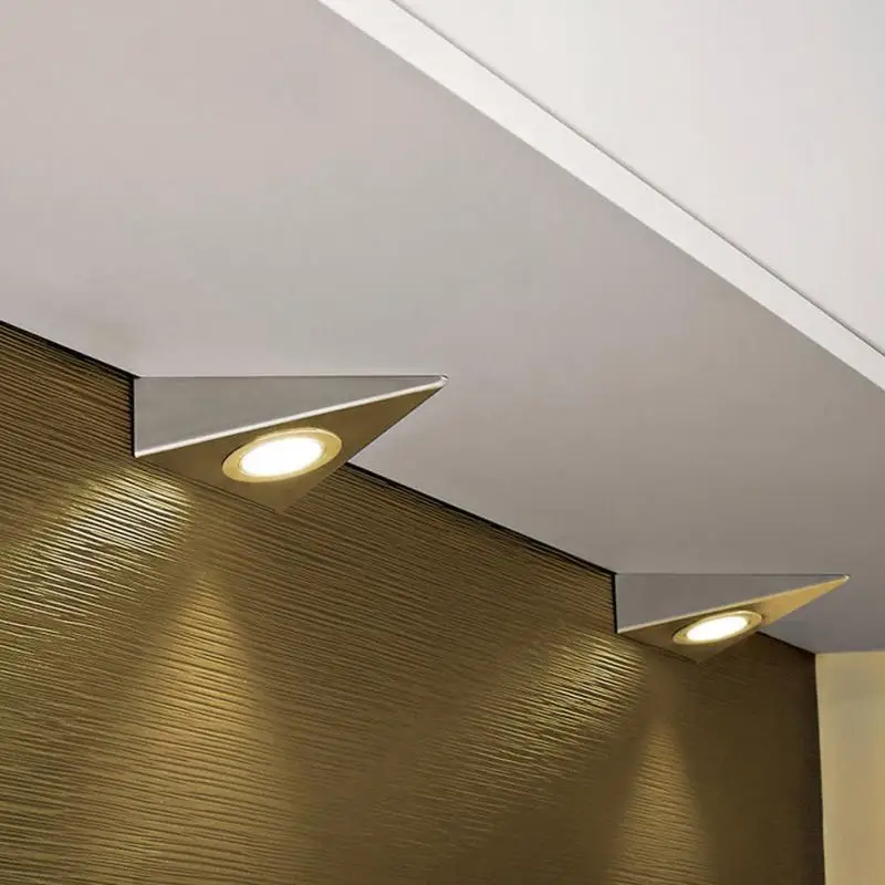 12 V LED المطبخ إضاءة الخزانات مع التبديل خزانة أضواء 3 W جدار ضوء 220 V 110 V الحمام دولاب مصباح الحرير إنهاء المنزل ديكورا
