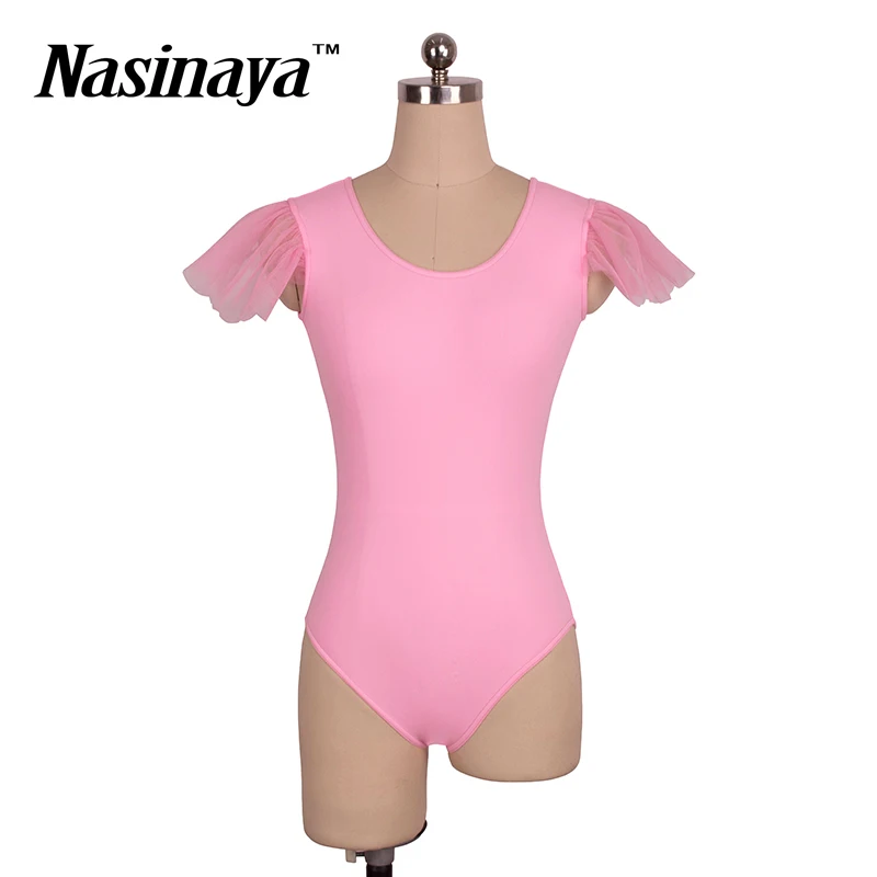 

Woman Girls Fitness Gymnastics Wear Leotard Sleeveless Ballet Dance Costume Adult Training Clothes Basic Models