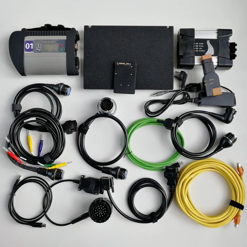MB star C4 SD + для BMW Icom Next 1 ТБ SSD с 2 программным обеспечением установленными хорошо в