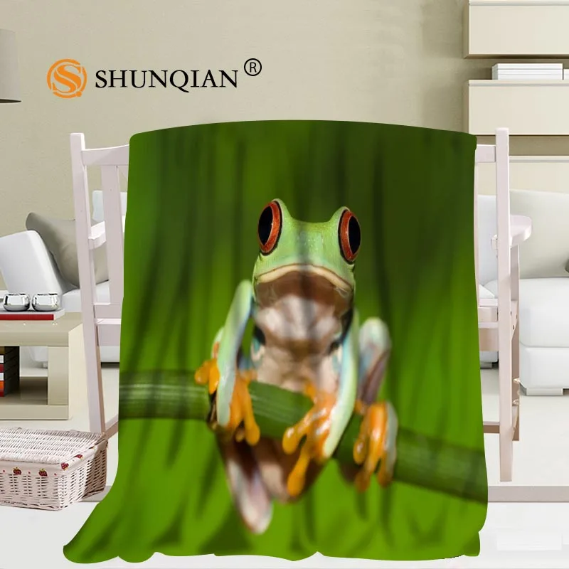 Зеленый одеяло с лягушкой мягкие DIY диван-кровать Пижама-комбинезон для детей