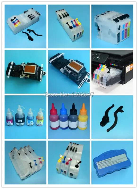 kits de estação de serviço limpo para impressora brother unidade de limpeza de peças