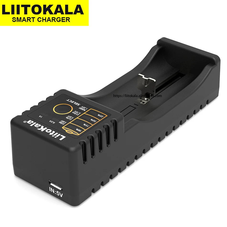 Зарядное устройство Liitokala 100B 18650 1 2 в 3 7 AA/AAA 26650 10440 16340 25500 18350 зарядное для никель