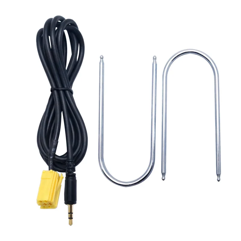 

Car Stereo Aux input Cable Adaptor 3.5MM Audio Player & Radio removal keys For Fiat Grande Punto / Alfa Romeo 159