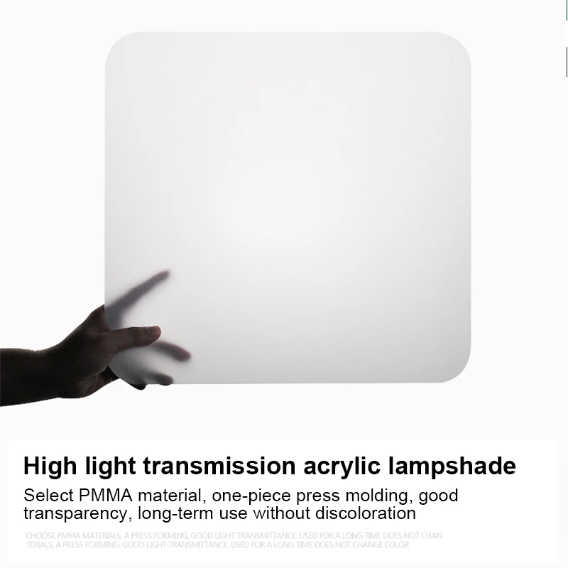 

LED Acrylic Ceiling Light Super Thin Bedroom Balcony Lamps Aluminum Frame Light MDJ998