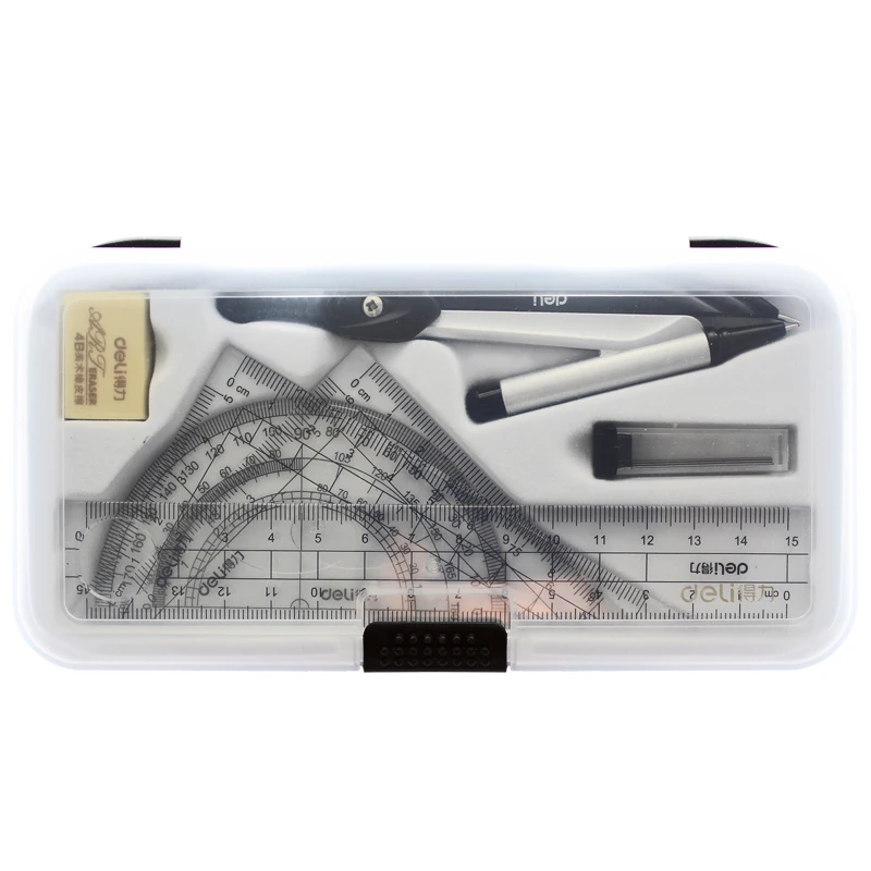 Math Sets Math Set Compass Circle Drawing Template Protractor Art Maths Squares Mathematic Geometry
