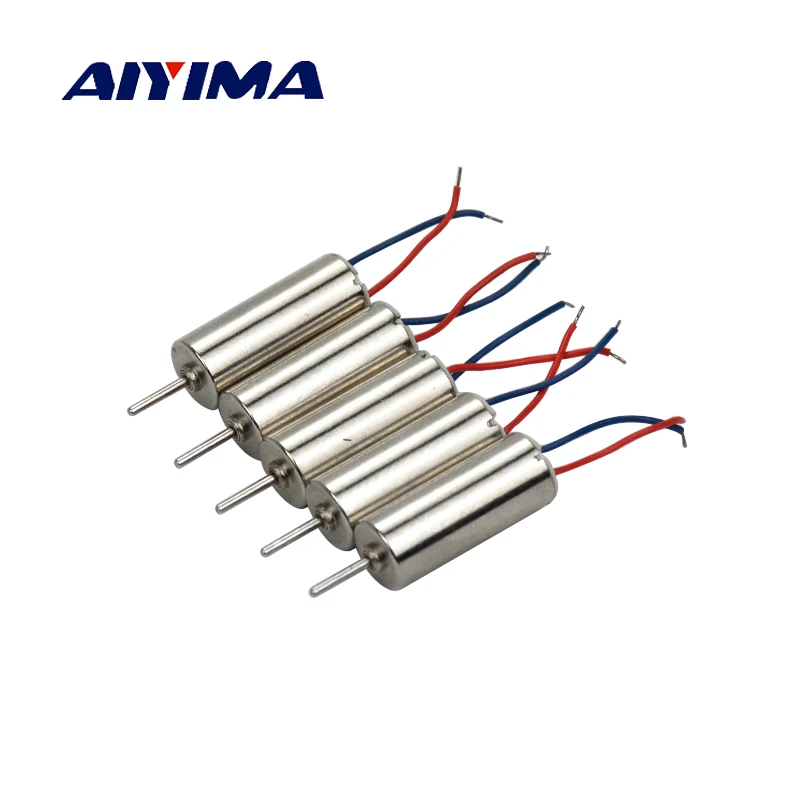 

AIYIMA 5Pcs 615 Coreless Motor Magnetic Mini HM Motor For Helicopter Airplane Robotic