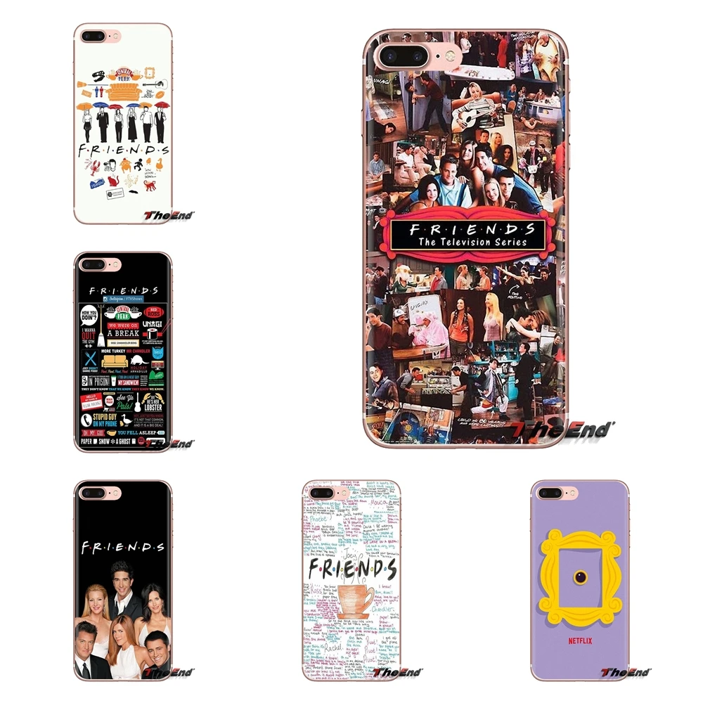 

Friends FUNNY TV show poster For iPod Touch Apple iPhone 4 4S 5 5S SE 5C 6 6S 7 8 X XR XS Plus MAX Soft Transparent Cases Covers