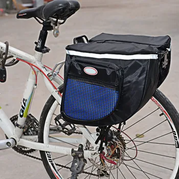 

Waterproof Handle Practical Saddle Pouch Anti Tear Easy To Carry Outdoor Activities Convenient Bicycle Rear Seats Wear Resistant