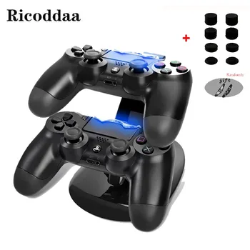 

For PS4 USB Dual Gamepad Charger Controller Game Controller Power Supply Charging Station Stand For Sony Playstation 4 PS4