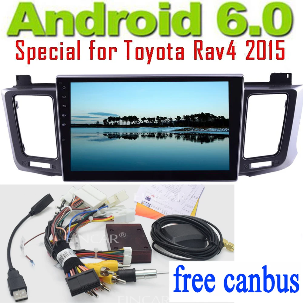 Android Car Stereo for Toyota RAV4 2015 in Dash Car no DVD Player in