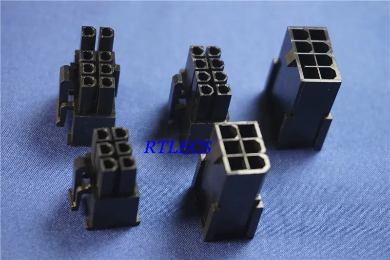 4 20 мм 6 8 + 2 Pin гнездовой разъем ПК компьютер Видеокарта Графическая карта GPU PCI E
