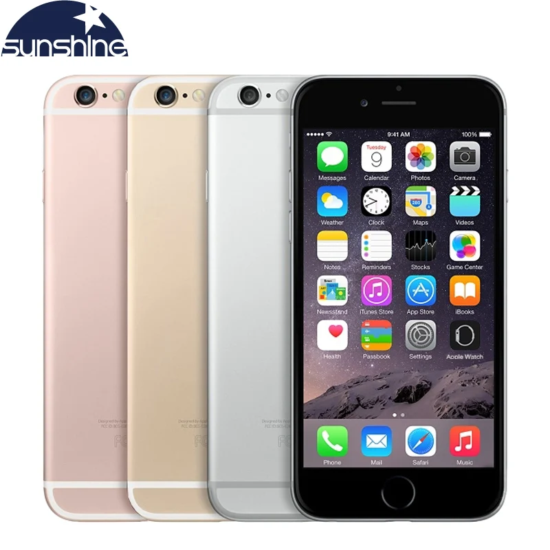 Original Unlocked Apple iPhone 6s 4G LTE Mobile phone 4.7'' 12.0MP IOS 9 Dual Core 2GB RAM 16/64GB ROM Smartphone