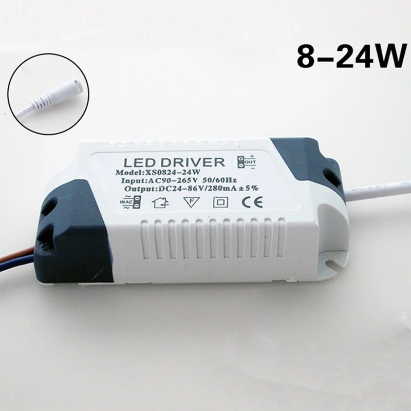 

1x Mini LED Driver 8-18W/ 8-24W Ceilling Light Lamp Transformer Power Supply DIY