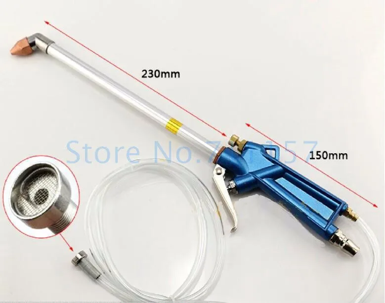 Локоть сопла алюминиевый дующий пылезащитный пистолет стиральная распылитель с фитингом+ труба воздушный компрессор насос удобный инструмент
