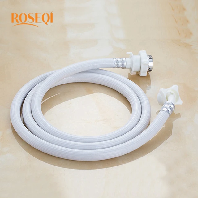 1 Pc White Universal Washer Washing Machine PVC Hose Inlet Water Pipe