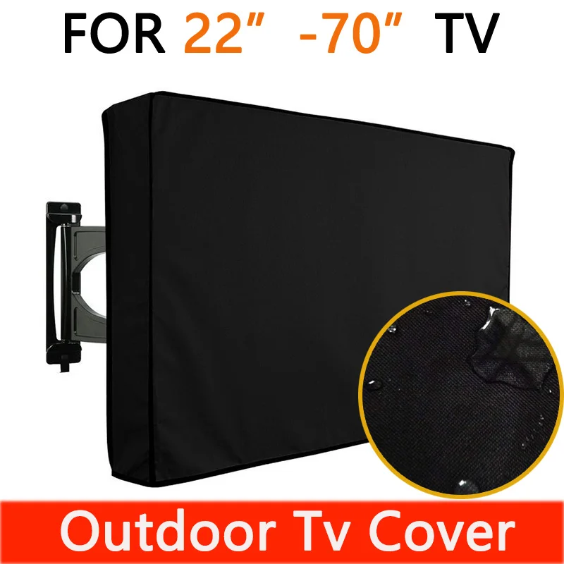 Cheap mail order specialty store Outdoor TV cover with screen LED LCD co tv waterproof Regular dealer outdoor