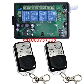 

AC110V 220V 4CH RF Wireless Remote Control System / Radio Switch remote switch 220v Learning code receiver