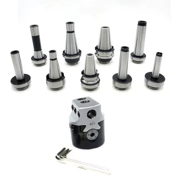 Price 1set Tools Holder BT40 NT40 M16 Boring Bar Connecter+F1 18 75MM 3 Inch Boring Head CNC Machine Lathe Boring Tool