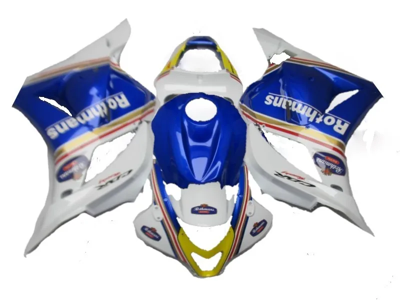 Km горячие продажи CBR 600 RR Белый Синий Обтекатели 09 12 литья под давлением ABS полный