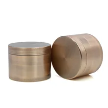 

New 4 Layer Aluminium Alloy Diameter 40mm 50mm 55mm 63mm Bronze Grinder Hookah Weed Tobacco Herb Grinder