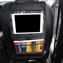 Car Backseat Organizer Car Multi-Pocket Back Seat Storage Bag Organizer Phone Pocket Pouch for Books Tablet Mobile Drinks Tissue