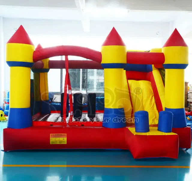 Cheap Best quality bouncy castle bounce house with slide for kids.inflatable toys for kids,jumping inflatable toys, obstacle course