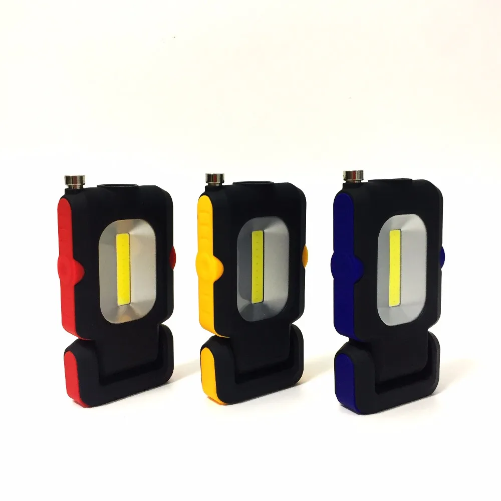 Beste Nieuwe LED Werk Lamp Oplaadbare Multipurpose Collector Magneet Stander Nieuwste COB Camping Licht AAA Lanterna Auto Repaire Lamp